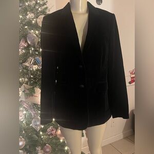 Rag & bone Elegant Black Velvet Blazer